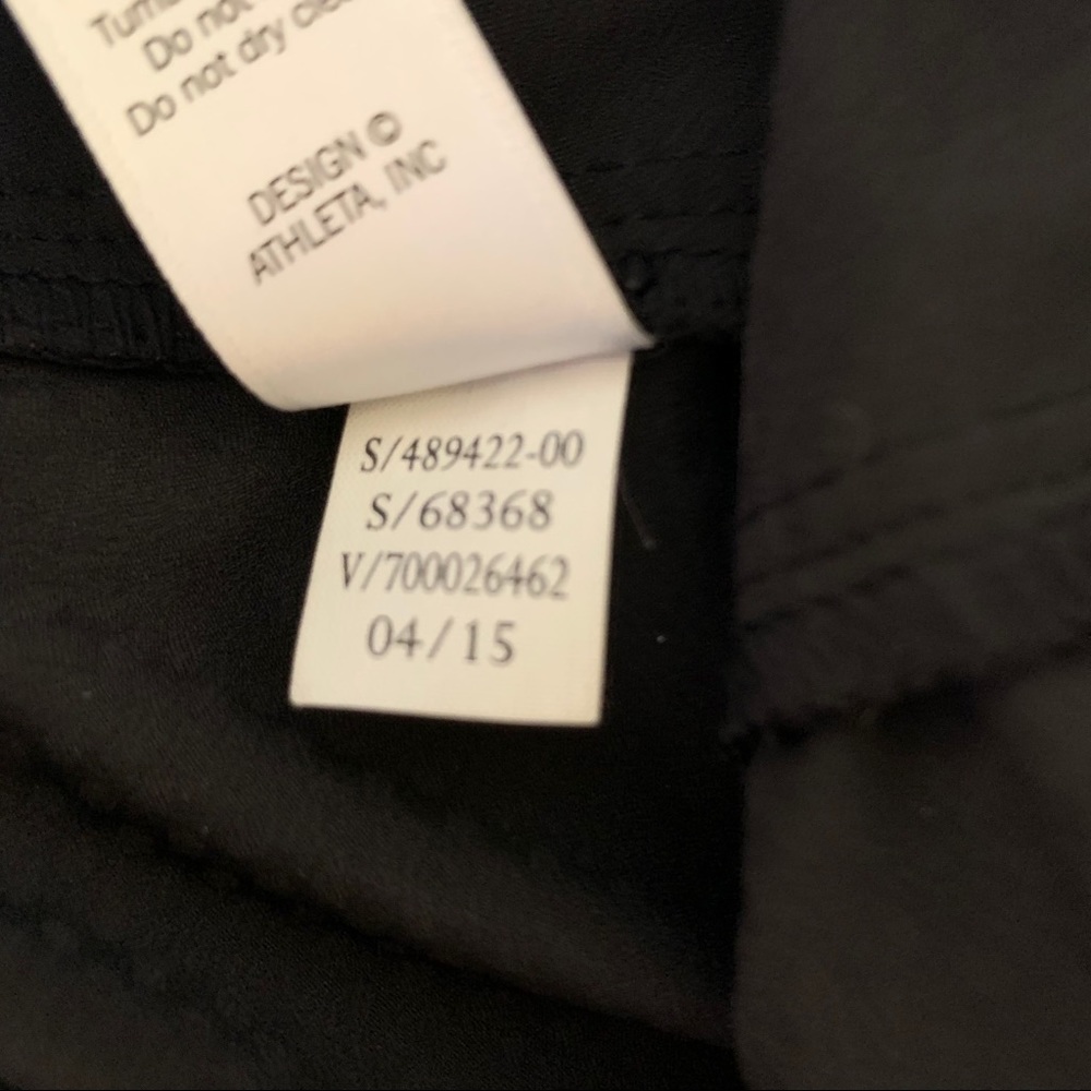 Athleta black activewear capris Leggings Yoga Gym Pants - Picture 14 of 16